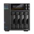 Asustor 4-BAY NAS (AS6804T)AMD Ryzen V3C14 2.3GHz/3.8GHz Turbo, 16GB ECC DDR5-4800 (up to 64GB), 4x M.2 NVMe, 2x10GbE/2x5GbE, 2x USB4 40Gbps/3x USB3.2 Gen2 10Gbps, PCIe 4.0 x4, Tower/Hot-swap

